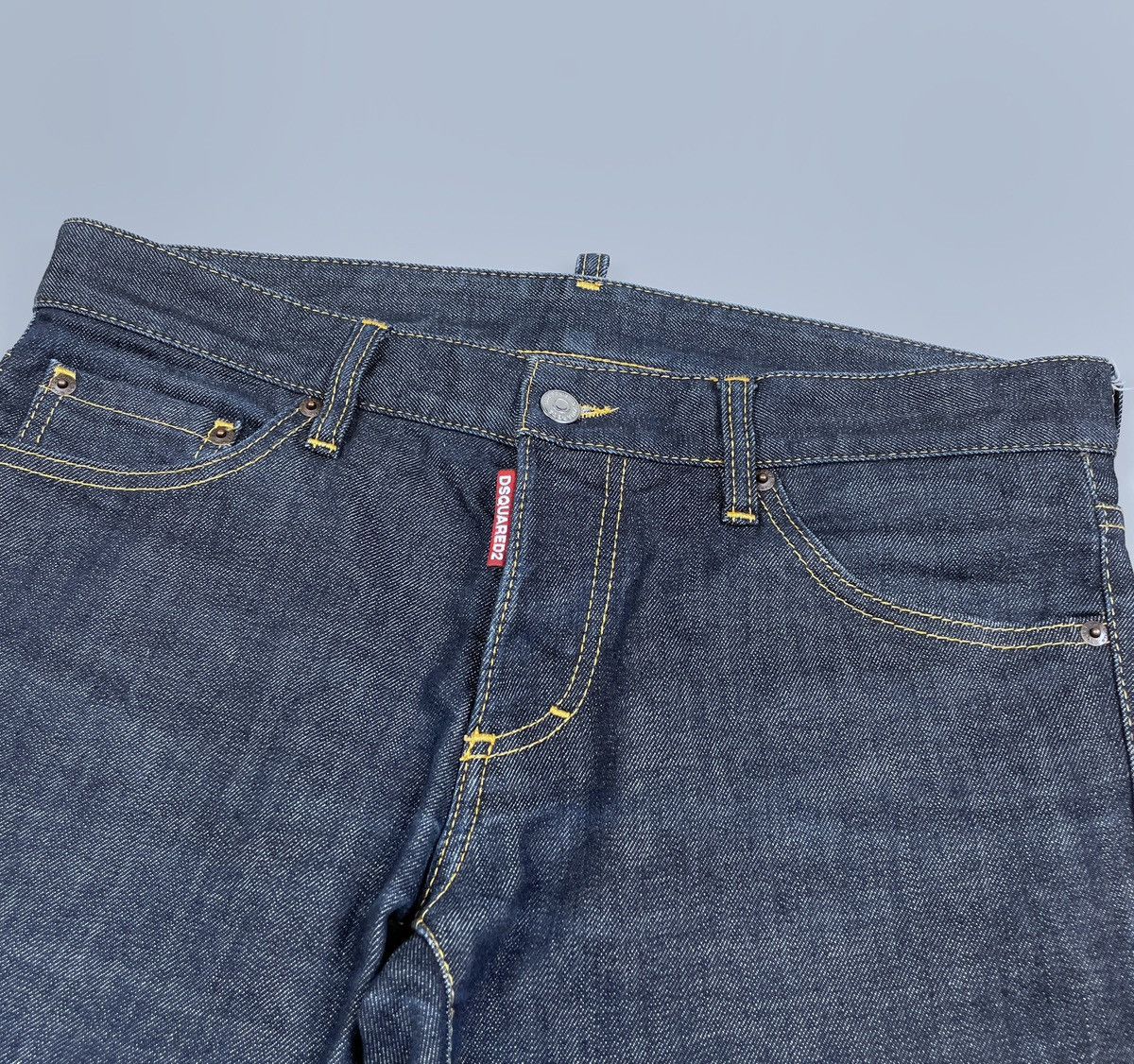 Dsquared2 DSQUARED2 Raw Indigo Denim Slim Jean Pants Size 48 Italy Size US 34 / EU 50 - 2 Thumbnail