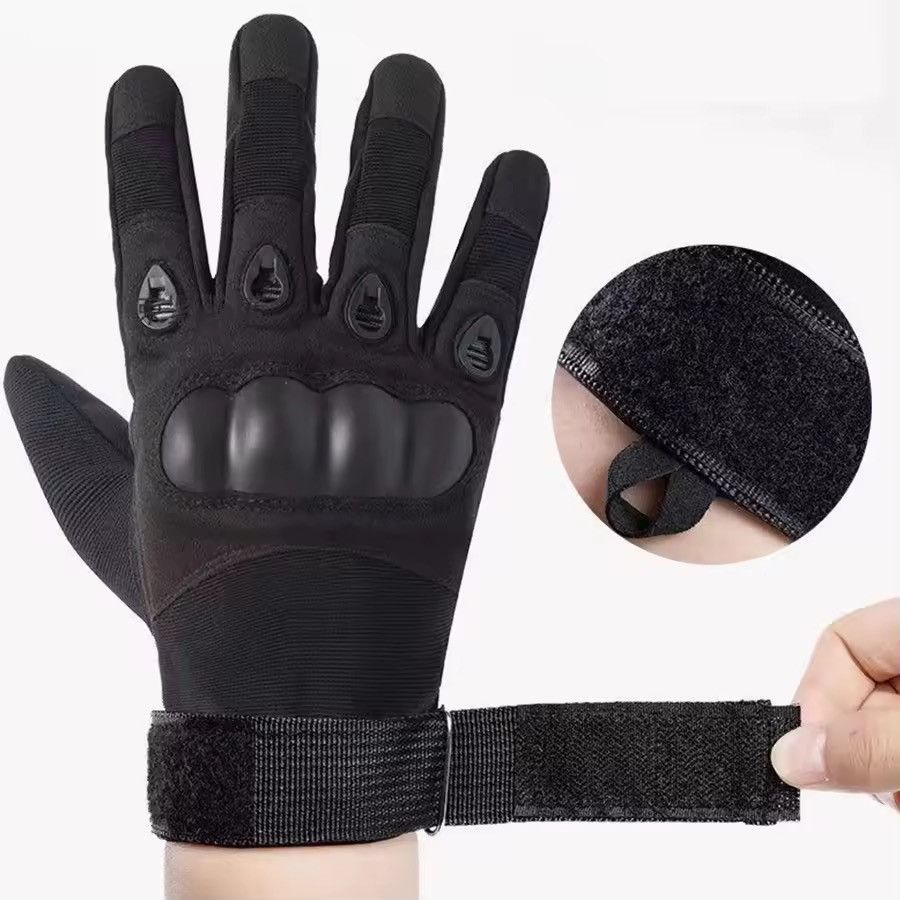 Japanese Brand HARD Shell Knuckle Tactical Gloves - Size M Size ONE SIZE - 6 Thumbnail