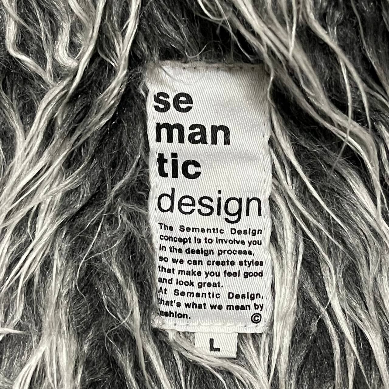 semanticdesign Crazy Fur Semantic Design Biker Jacket lgb ifsixwasnine Size US L / EU 52-54 / 3 - 13 Thumbnail