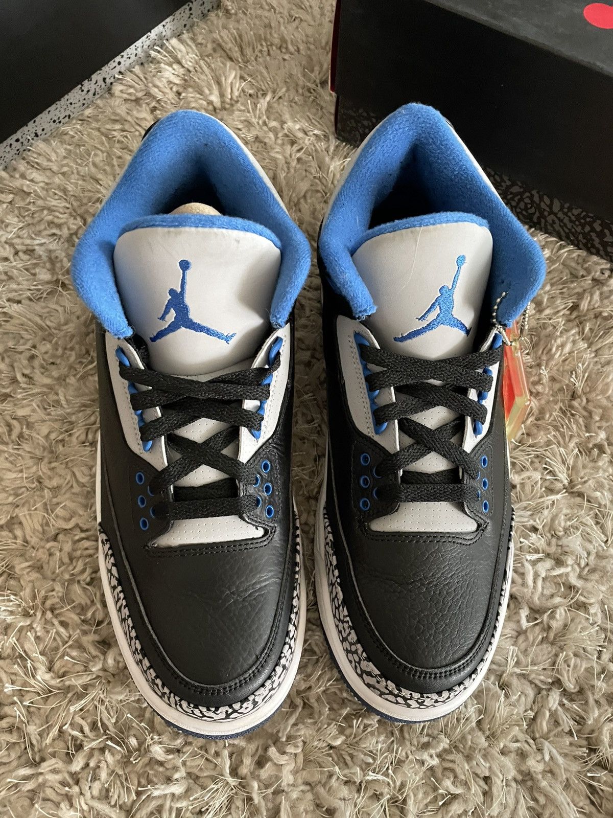 Jordan Brand Jordan 3 Sport Blue 2014 Size US 8.5 / EU 41-42 - 5 Thumbnail