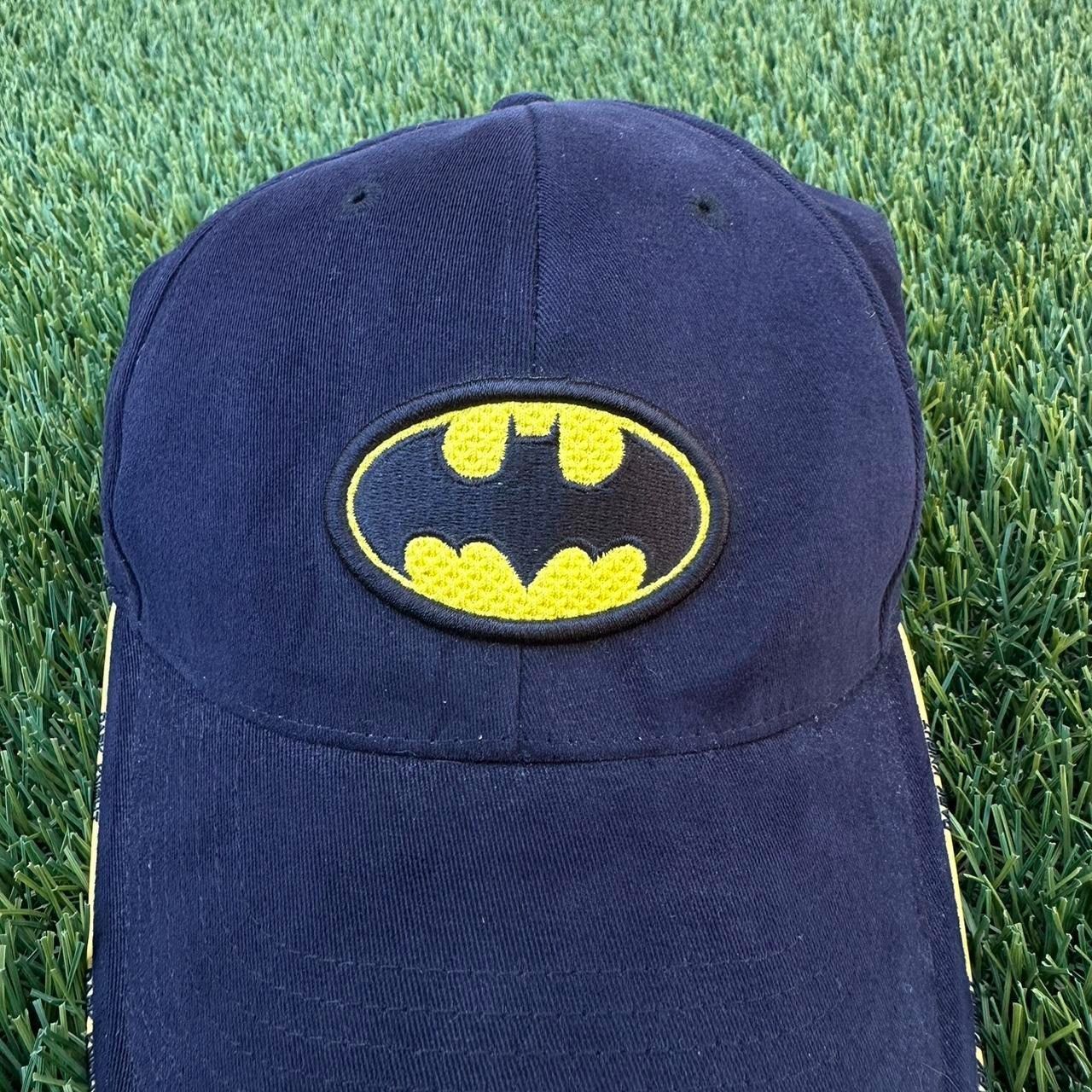 Vintage × Warner Bros Y2K Batman Hat Size ONE SIZE - 3 Thumbnail