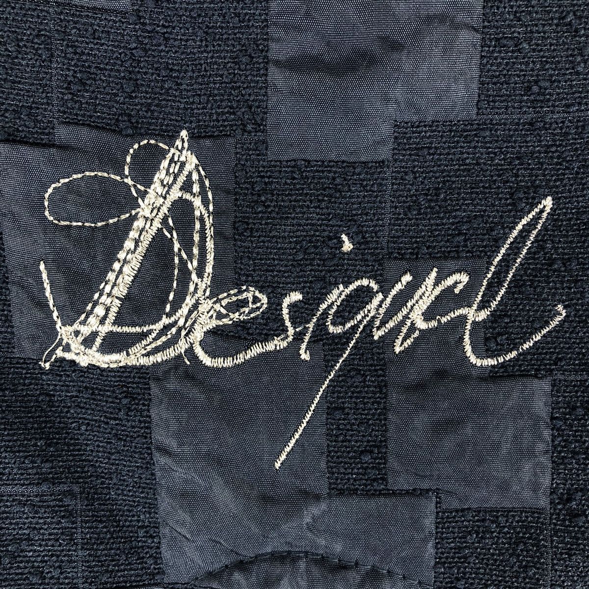Desigual Vintage Desigual Women Down Jacket Embroidered Logo Checker Size S / US 4 / IT 40 - 10 Thumbnail