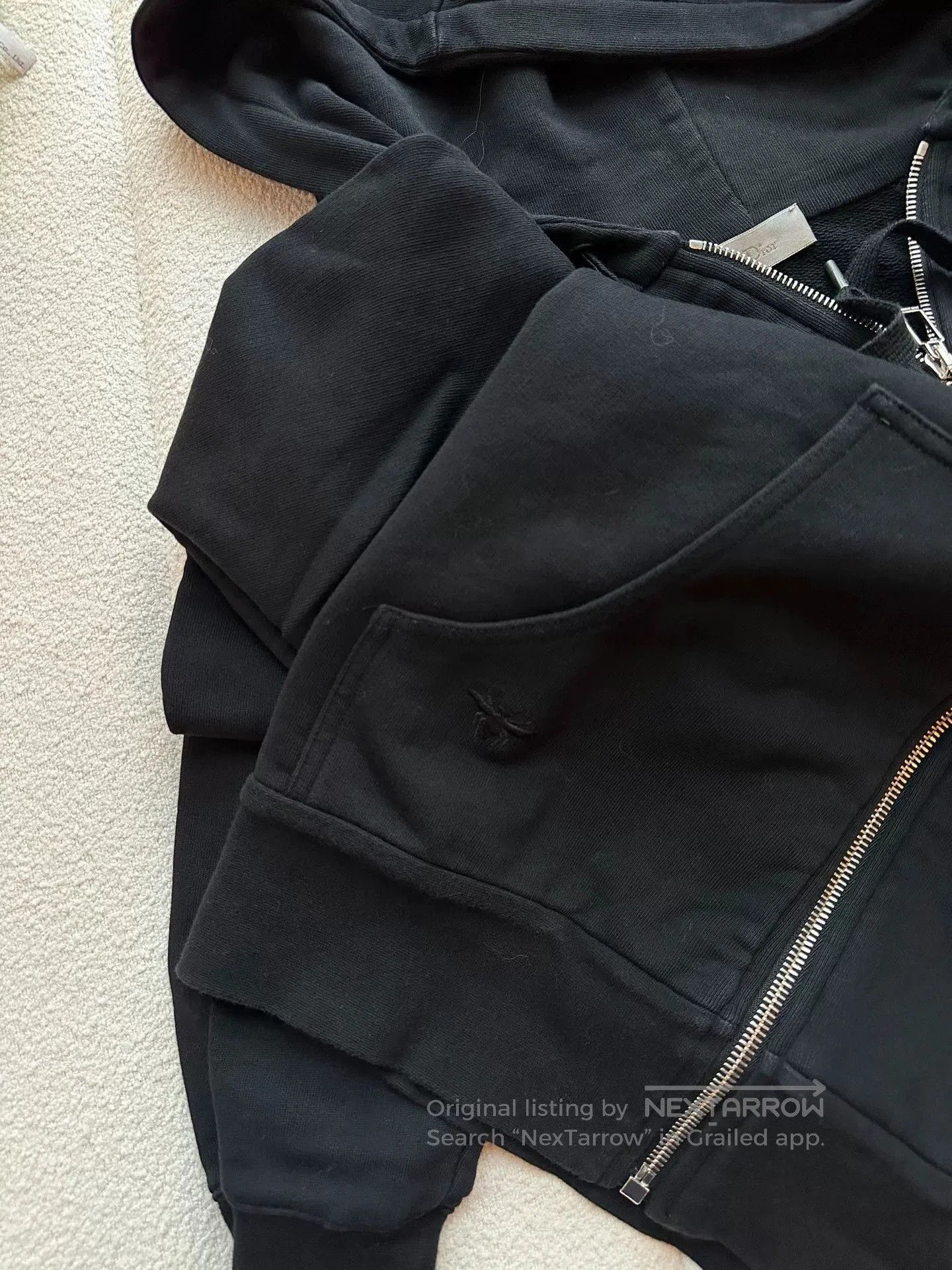 Dior Dior Bee Logo Hoodie Jacket. Size US M / EU 48-50 / 2 - 4 Thumbnail