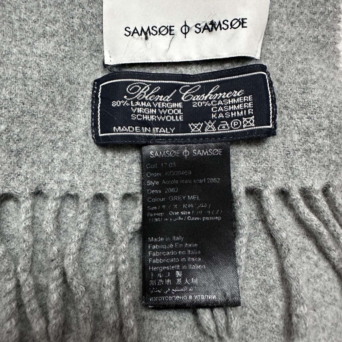 Samsoe Samsoe Samsoe samsoe scarf wool Size ONE SIZE - 4 Thumbnail