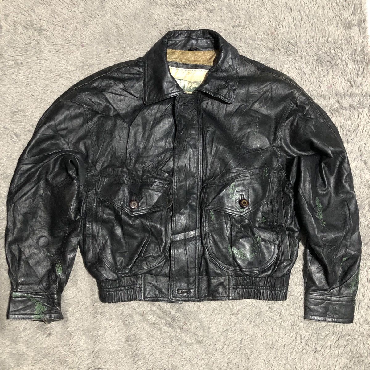 Other Perl stein flight bomber leather jacket Size US M / EU 48-50 / 2 - 1 Thumbnail