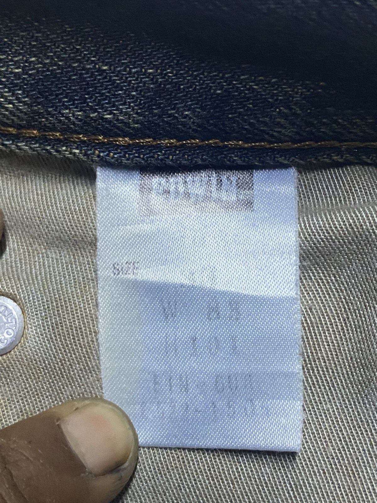 Junya Watanabe Vintage Japanese Brand Edwin 404 Mud Wash Distressed Jeans Size US 32 / EU 48 - 17 Thumbnail