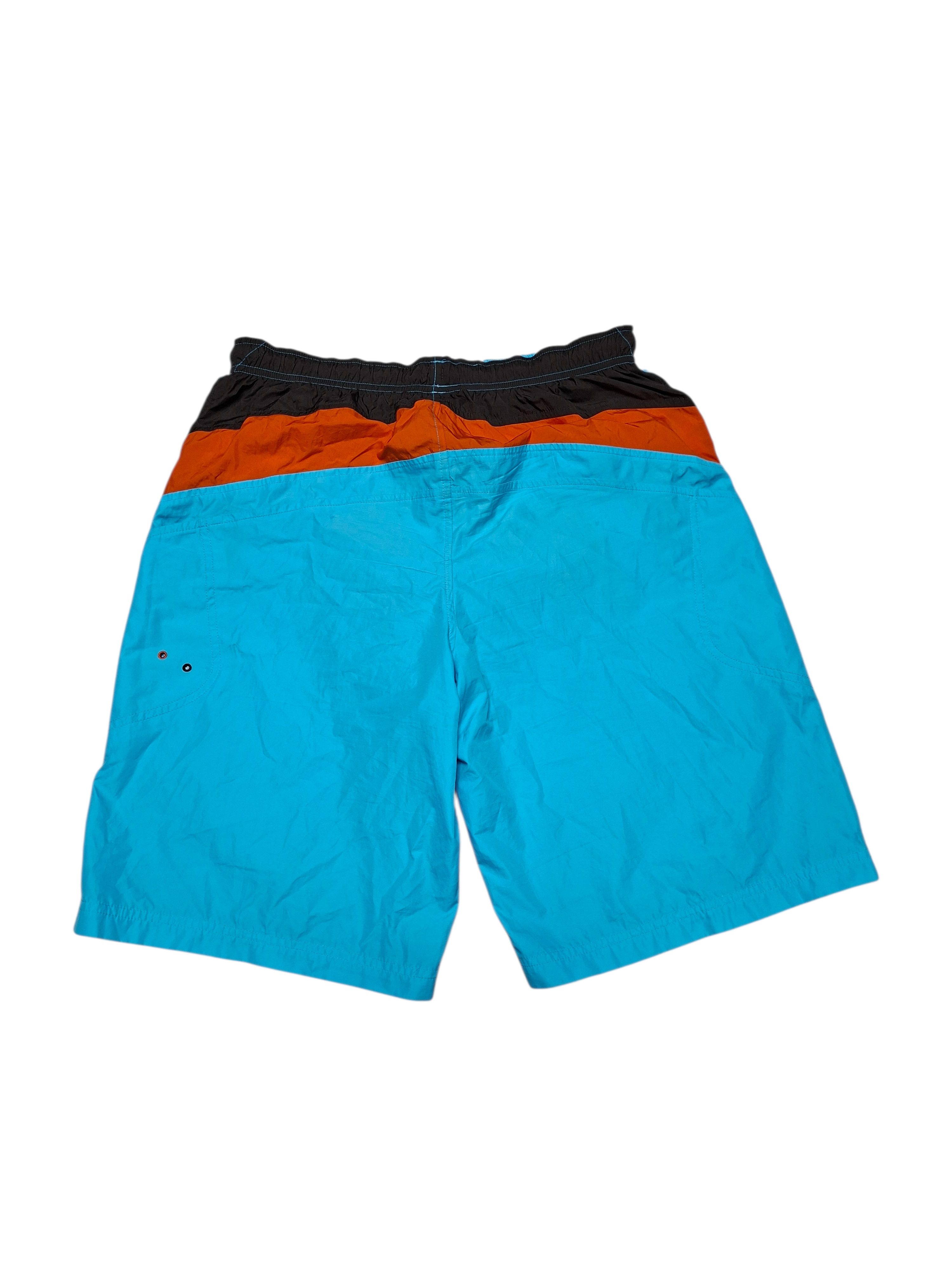 Nike NIKE VINTAGE NYLON SWIM SHORTS Size US 32 / EU 48 - 2 Thumbnail