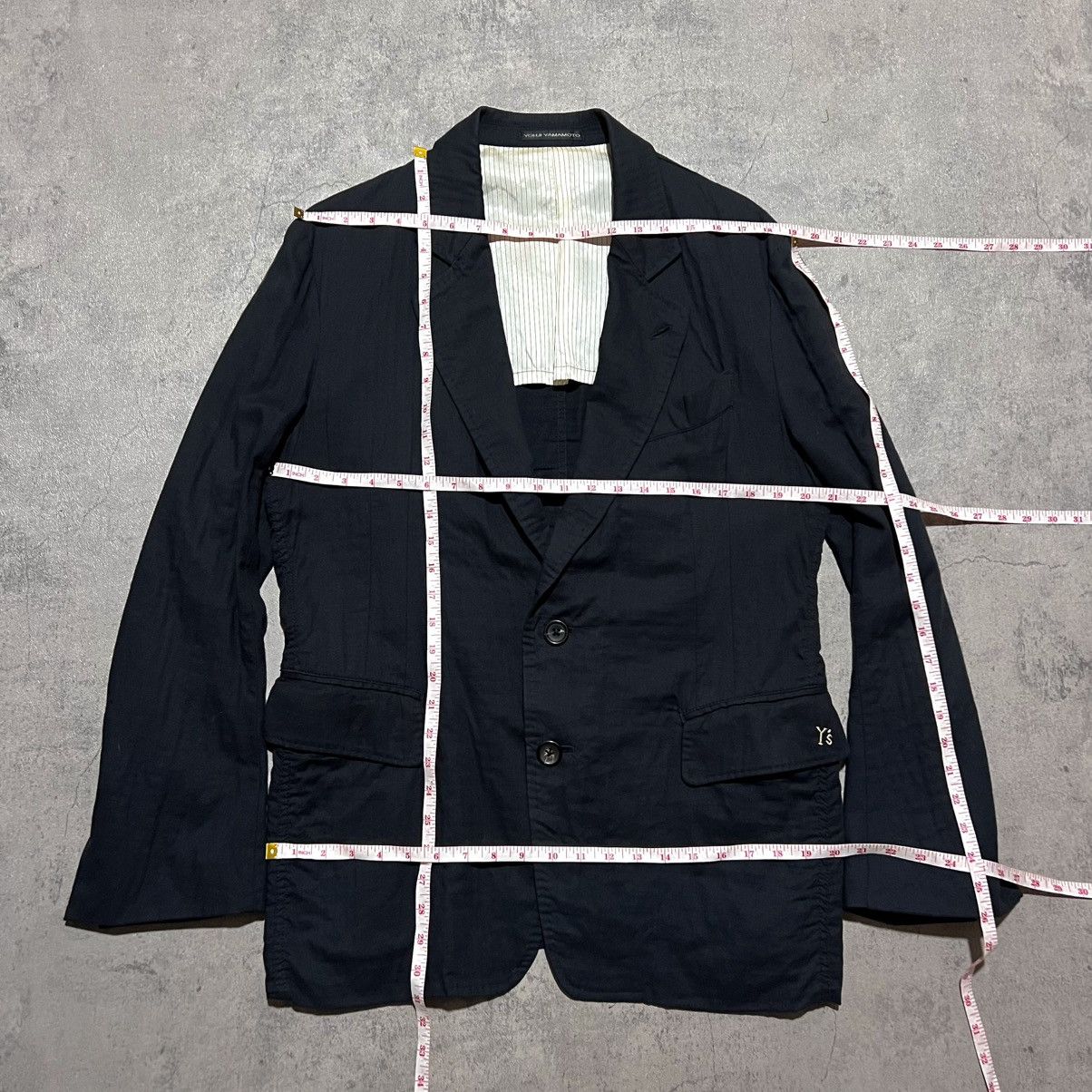 Yohji Yamamoto Yohji Yamamoto Y's Casual Blazer Suit Cotton Light Jacket Size US XL / EU 56 / 4 - 10 Thumbnail