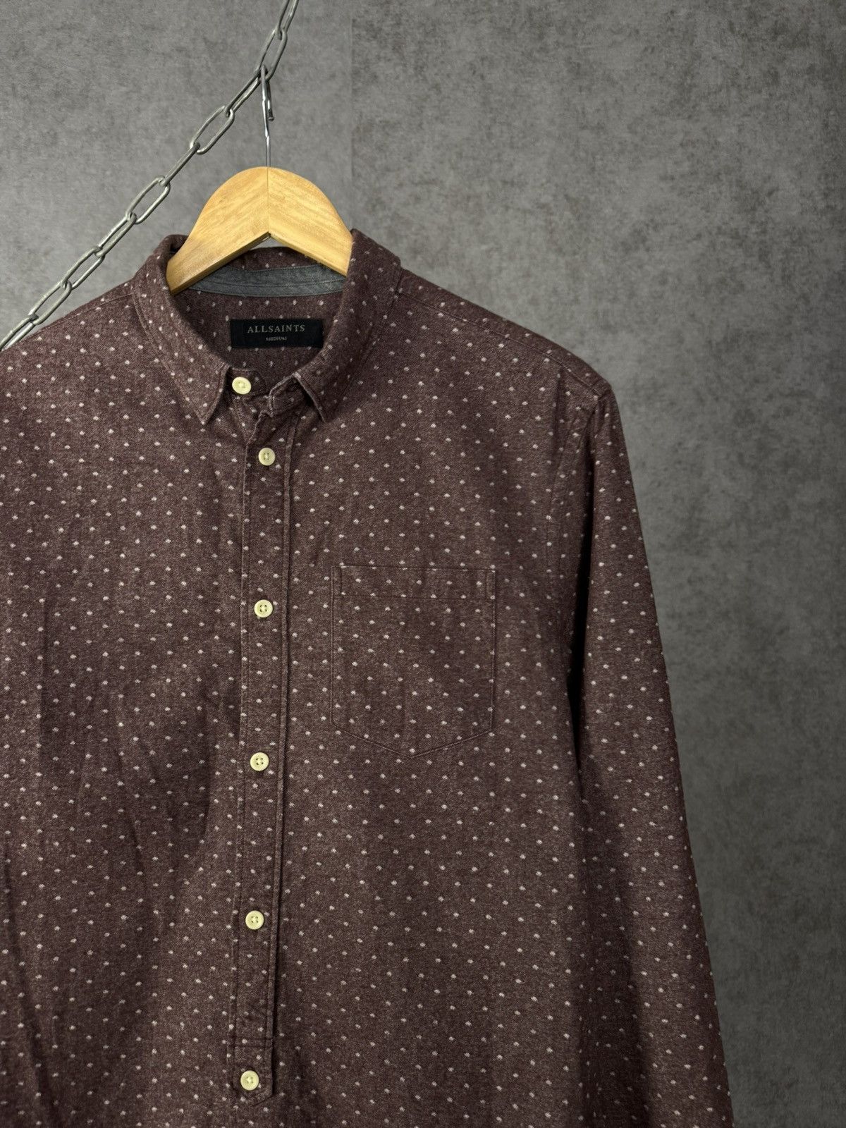Allsaints Allsaints designer flannel shirt Size US M / EU 48-50 / 2 - 2 Thumbnail