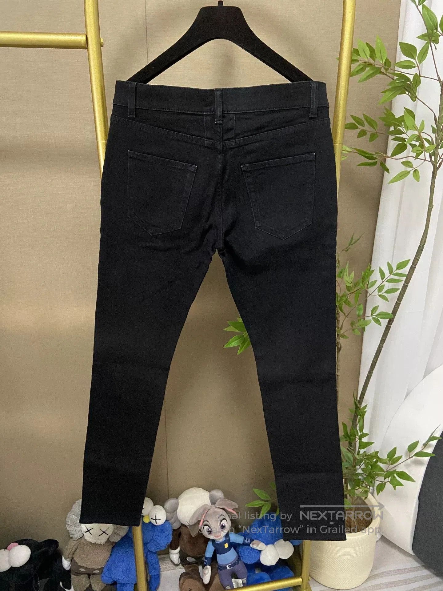 Saint Laurent Paris Saint Laurent Five-Zipper Black Jeans. Size US 30 / EU 46 - 3 Thumbnail