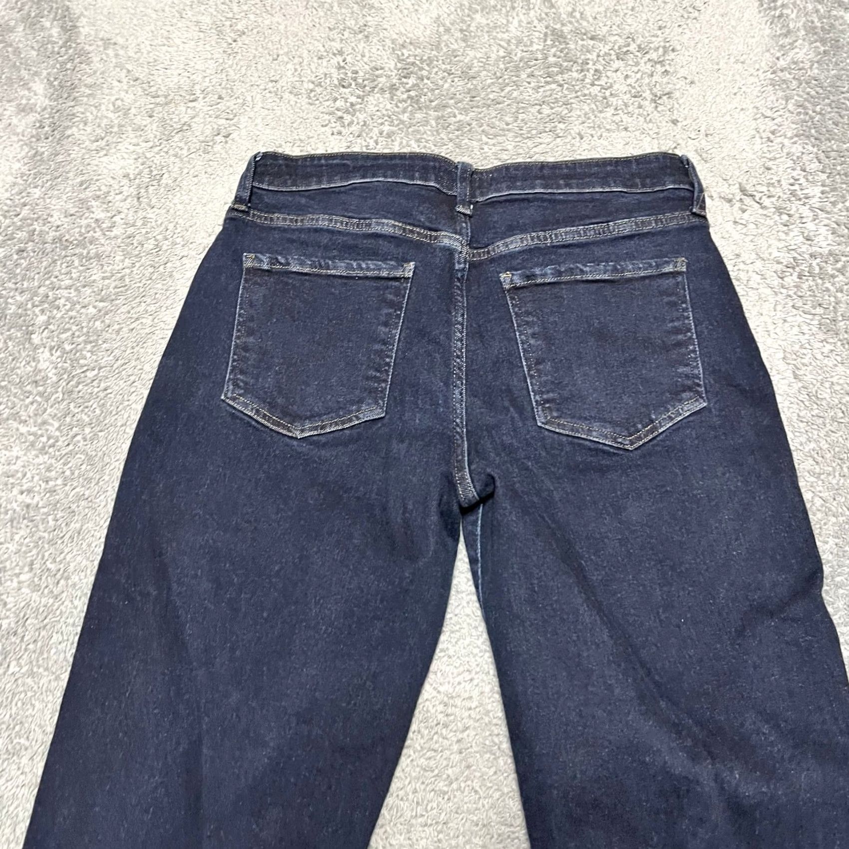 Vintage Kut from the Kloth Jeans Womens 4 FAY Fab Ab Straight Leg Blue Cuffed 31x26.5 Size 27" / US 4 / IT 40 - 4 Thumbnail