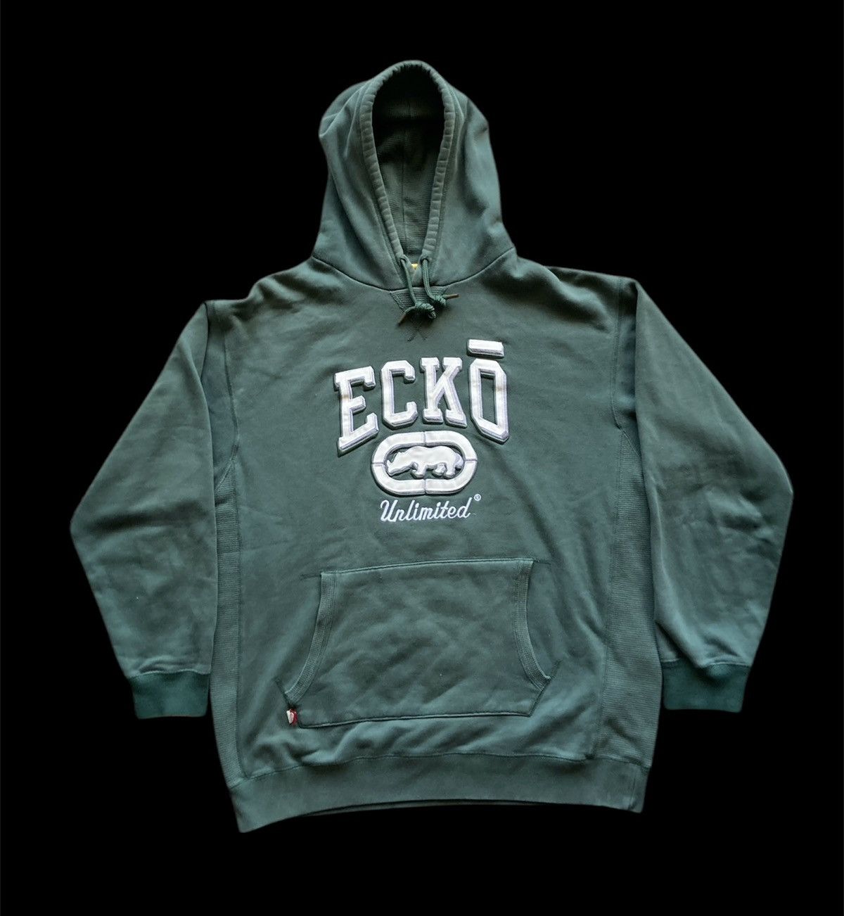 Y2K Ecko Unlimited Streetwear Hoody sweatshirt VTG 2000s