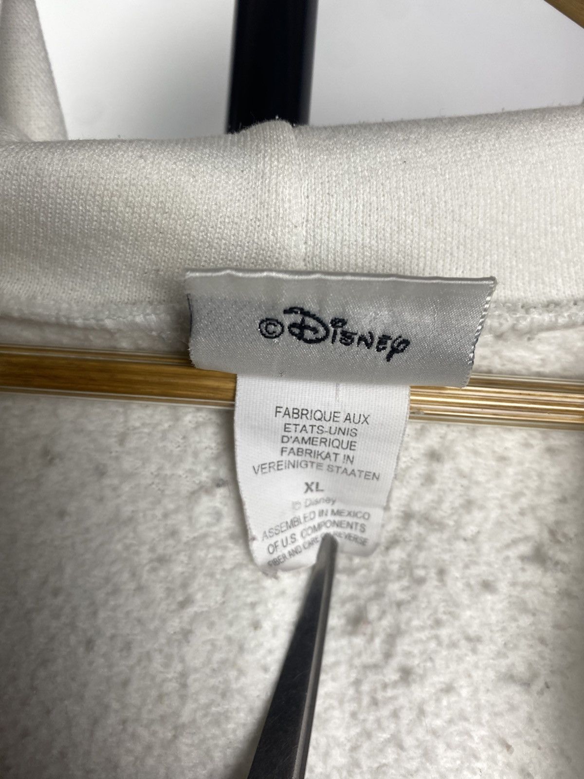 Disney × Mickey Mouse Vintage 90s Disney MICKEY MOUSE Zip Hoodie Y2K Size US XL / EU 56 / 4 - 11 Thumbnail