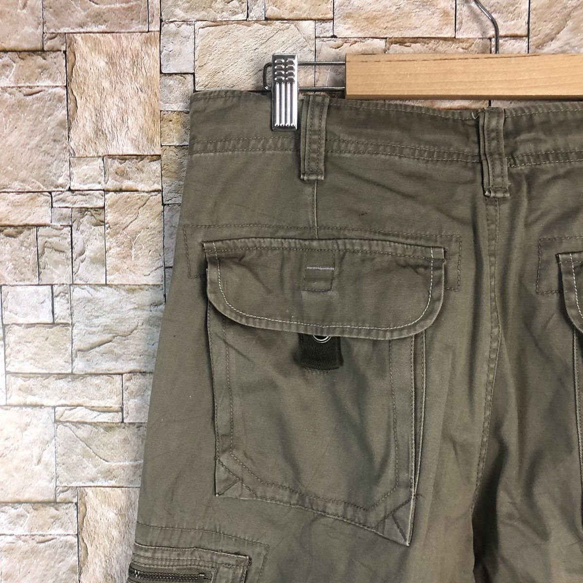 Japanese Brand Vache Brown Cargo Multipocket Pants #A110 Size US 32 / EU 48 - 19 Thumbnail