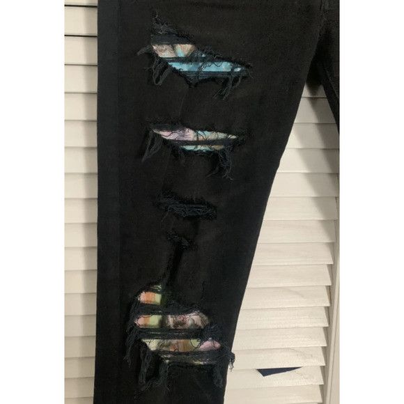 Amiri Amiri HAWAIIAN PATCH JEAN black size 36 Size US 36 / EU 52 - 3 Thumbnail