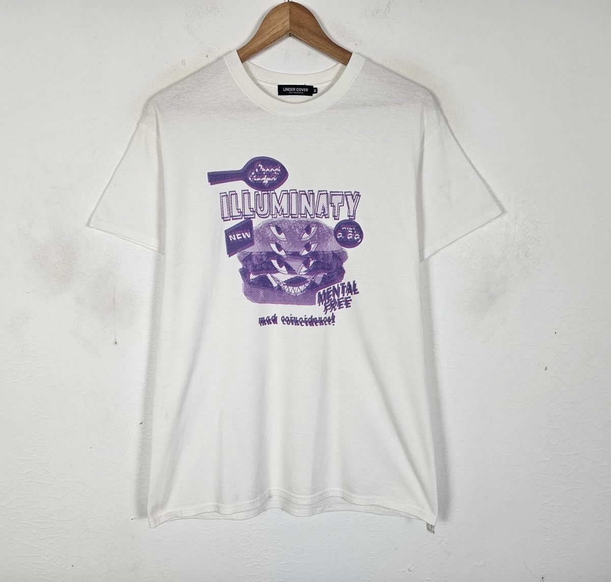 Undercover Undercover Illuminaty Mental Free tee shirt Size US M / EU 48-50 / 2 - 2 Thumbnail