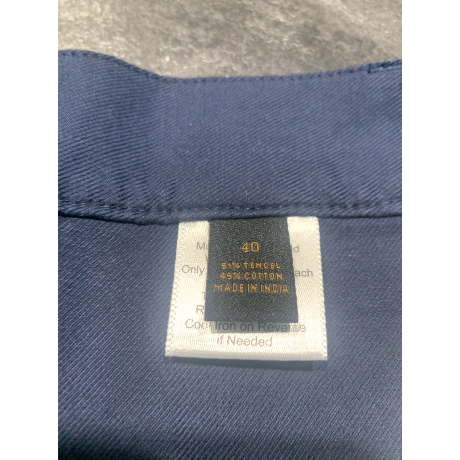Jos. A. Bank JOS. A. BANK Reserve Chino Shorts Size 40 Flat Front Blue Mens Size US 40 / EU 56 - 3 Thumbnail