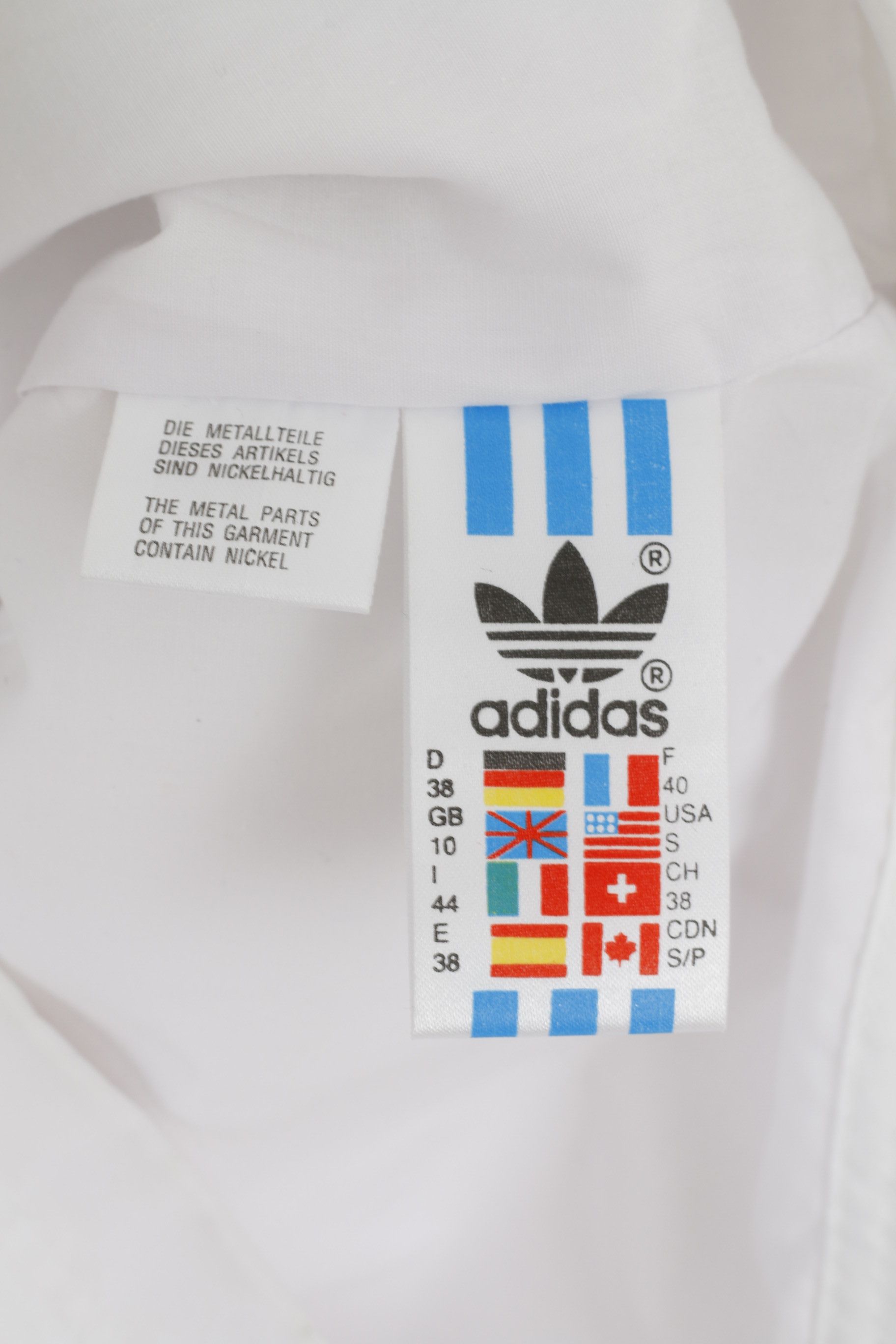 Adidas Adidas Women 10 38 M Waistcoat White Tennis 0221 Size M / US 6-8 / IT 42-44 - 4 Thumbnail
