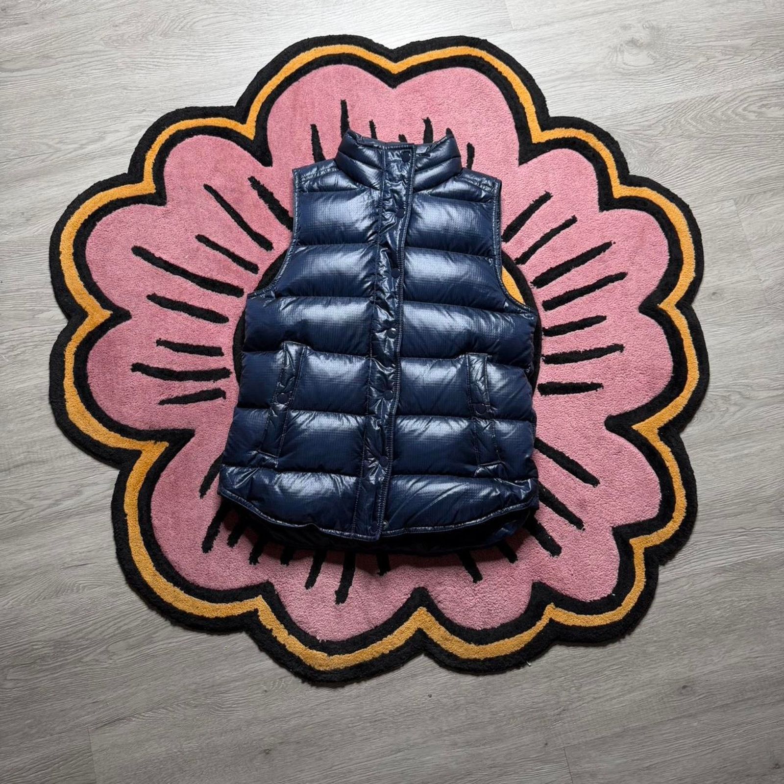 J.Crew J.Crew Puffer Down Vest Size XS Navy Blue Size XS / US 0-2 / IT 36-38 - 1 Thumbnail
