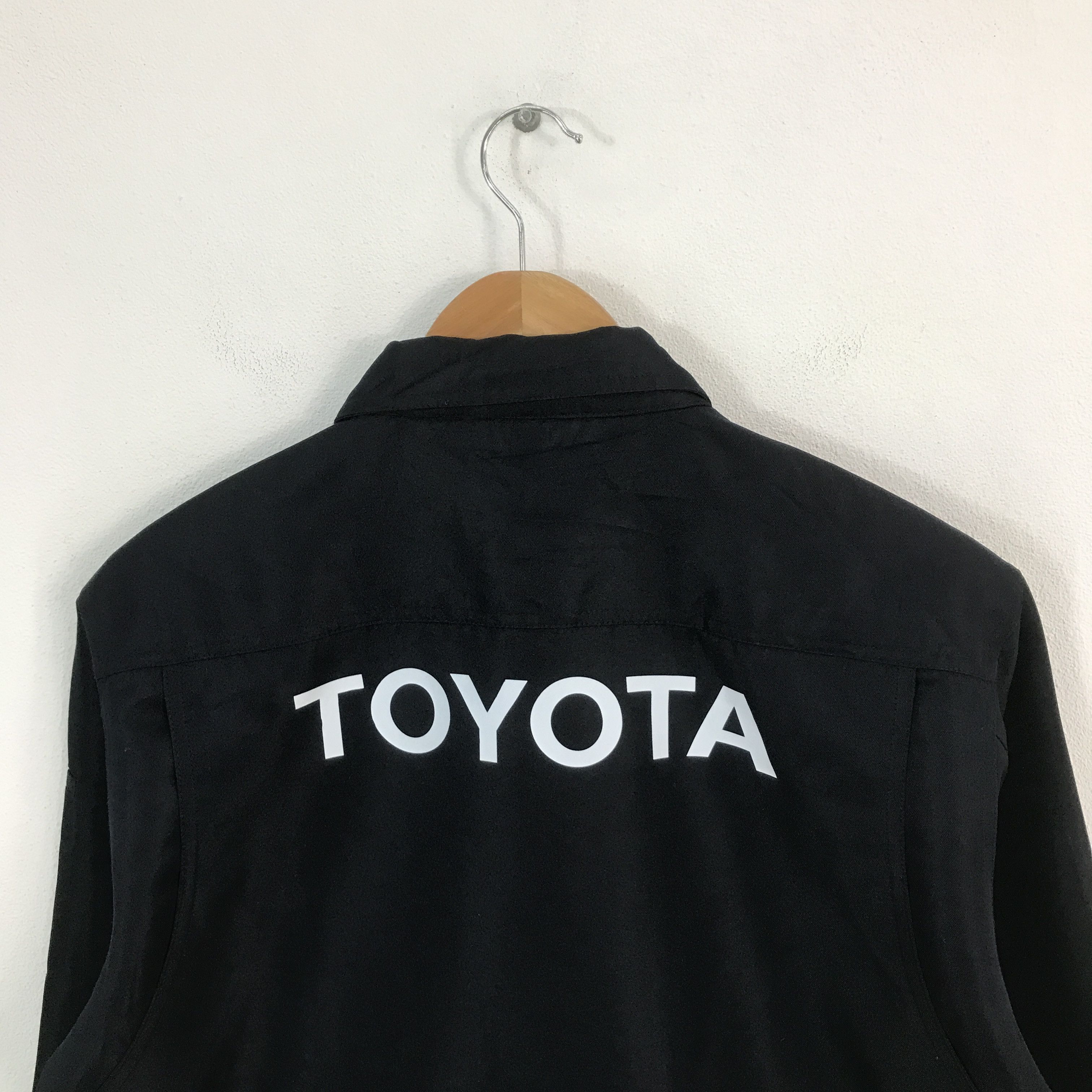 Japanese Brand toyota racing black japan uniform jacket Size US L / EU 52-54 / 3 - 4 Thumbnail