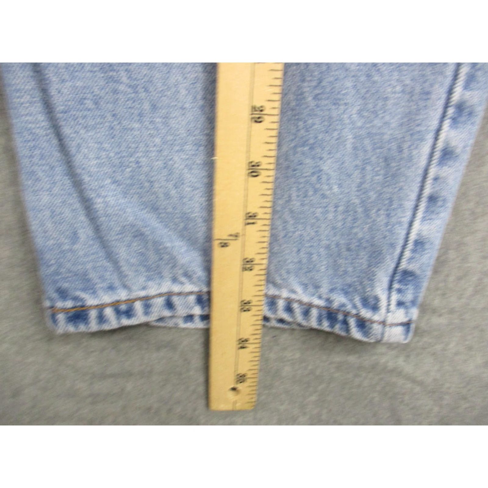 Levi's Levi's 550 Jeans Mens 40x32 Relaxed Denim Tapered Light Blue 90s Classic Waist 40 Inseam 32 Mens Size US 40 / EU 56 - 5 Thumbnail
