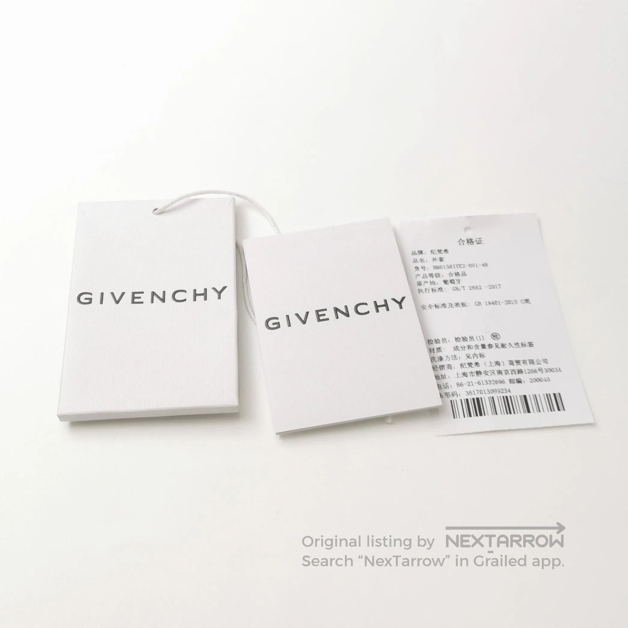 Givenchy Givenchy Wool-Cashmere Single-Breasted Lapel Coat M. Size US M / EU 48-50 / 2 - 6 Thumbnail