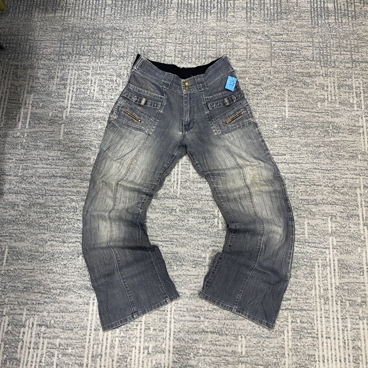 Flare ☠️ Advantage F Bootcut Denim Jeans Washed Vintage