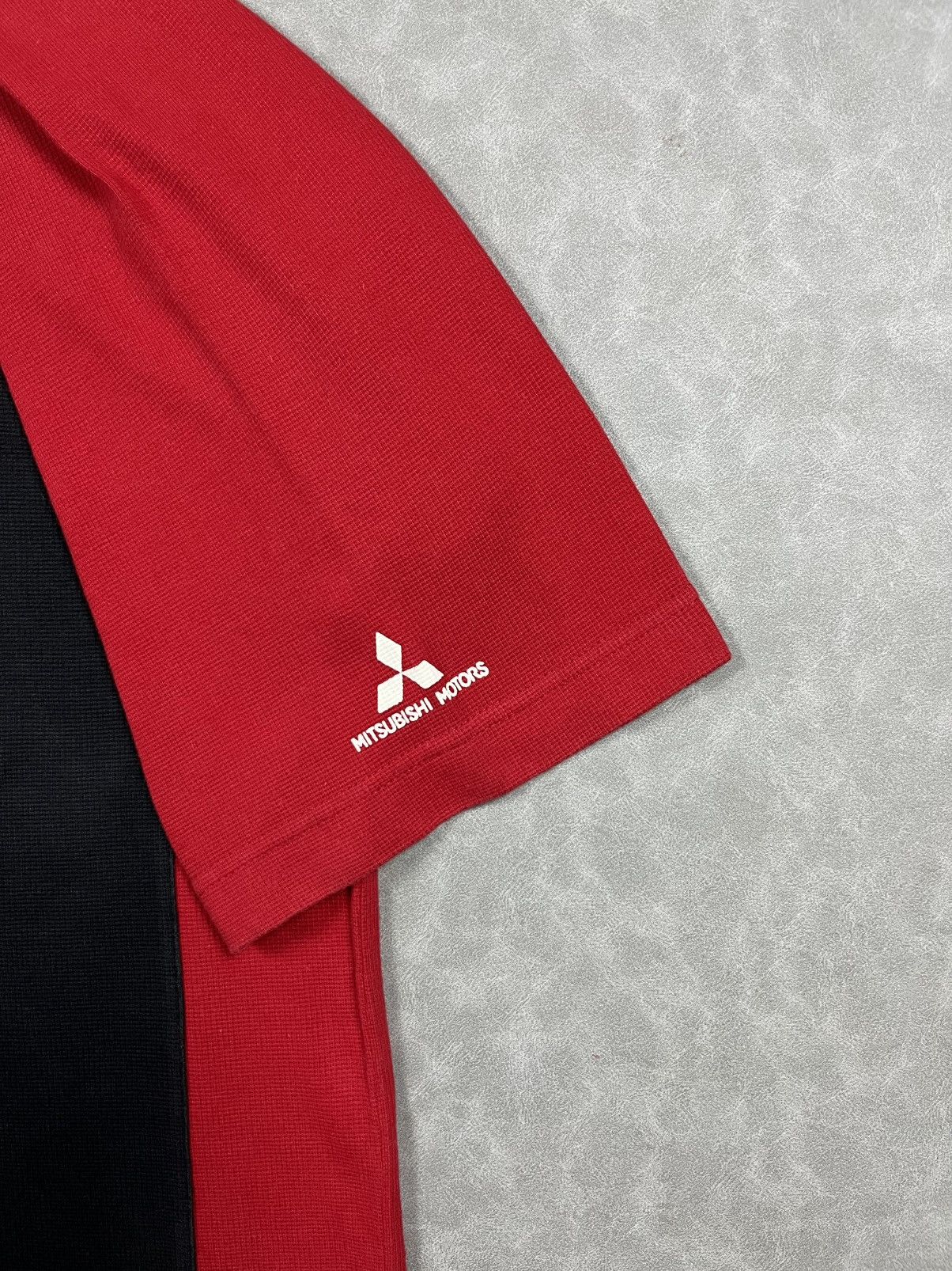 Japanese Brand 90s Mitsubishi Ralliart polo shirt Size US XL / EU 56 / 4 - 9 Thumbnail