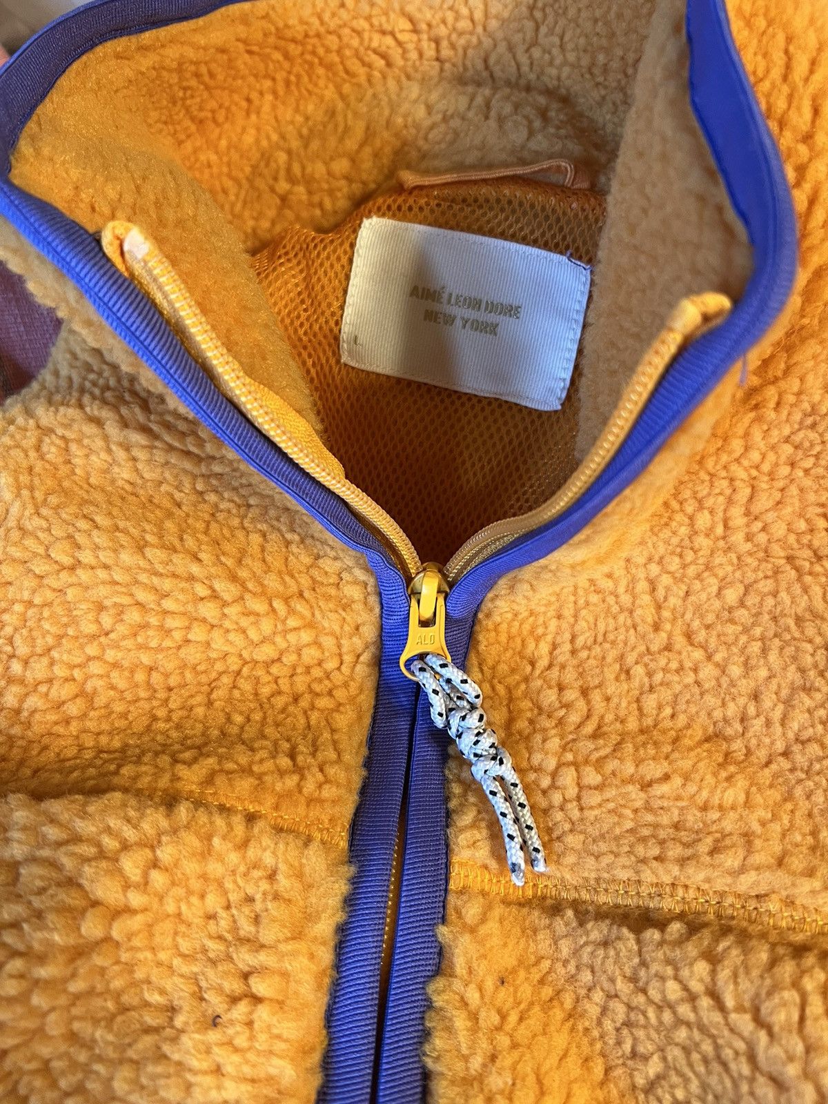Aime Leon Dore Fleece Field Jacket - L Size US L / EU 52-54 / 3 - 12 Thumbnail