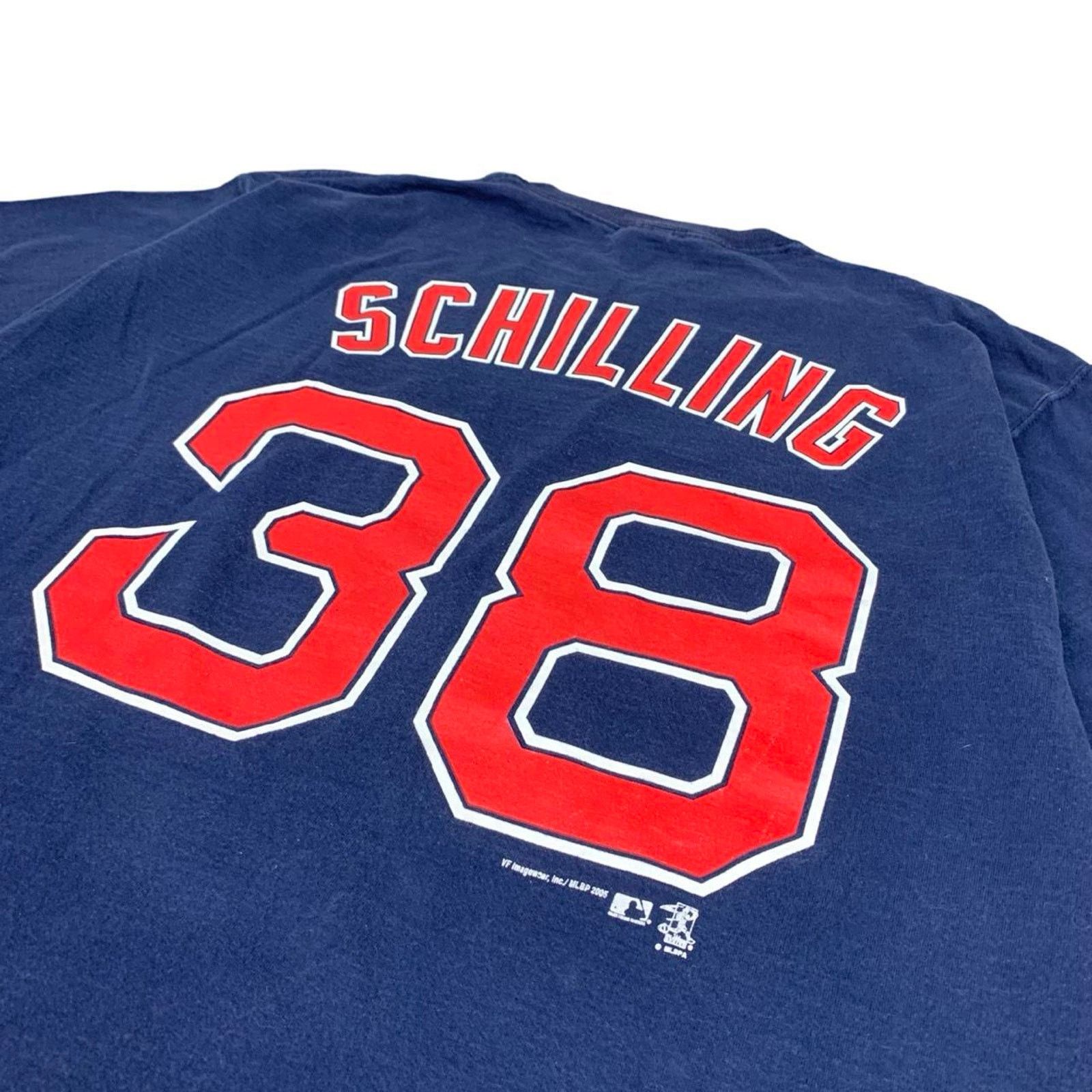Fruit Of The Loom × Vintage Vintage Boston Red Sox Curt Schilling T-shirt Size XL Size US XL / EU 56 / 4 - 3 Thumbnail