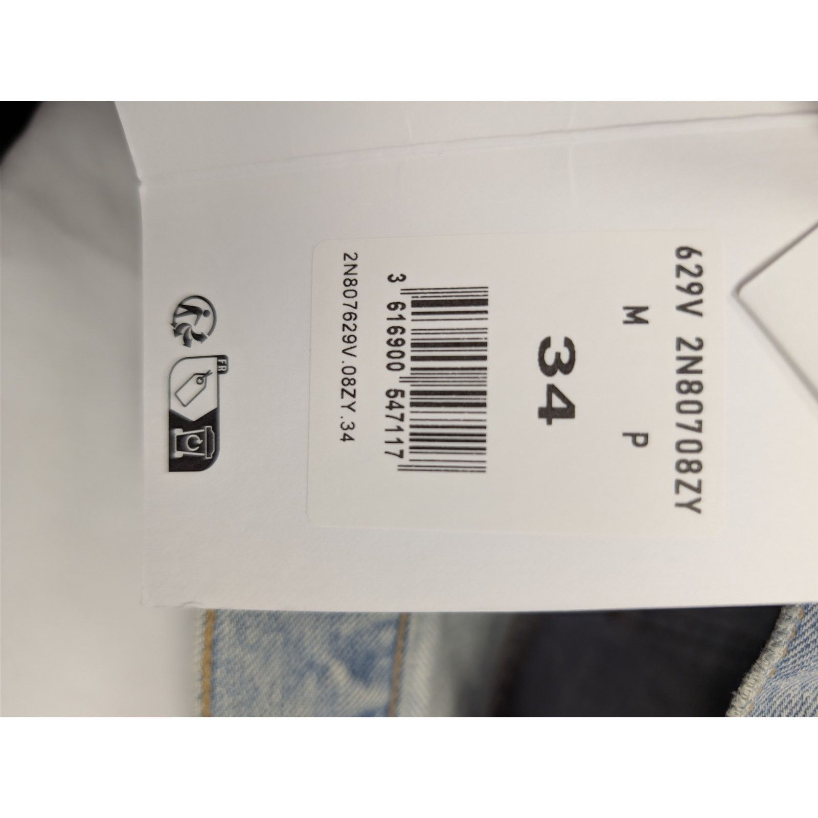 Celine o1rshd1 Denim jeans in Light Blue Size US 34 / EU 50 - 19 Thumbnail