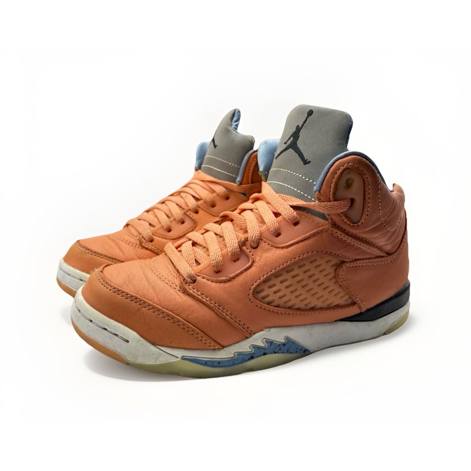 Jordan Brand Nike Air Jordan 5 Retro PS DJ Khaled Crimson Bliss Size 1.5y Size US 5 / EU 37 - 2 Thumbnail
