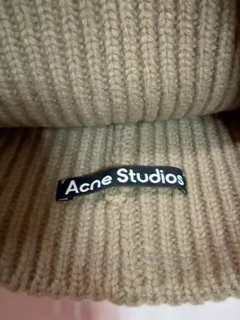 Acne Studios Acne Studios Smile Wool Hat Brown, 100% Wool Size ONE SIZE - 6 Thumbnail