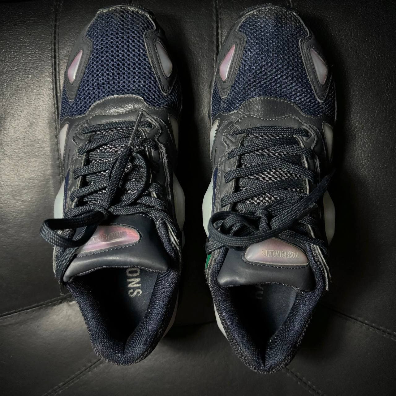 Adidas × Raf Simons 8us Adidas Raf Simons Response blue sneakers Size US 8 / EU 41 - 7 Thumbnail