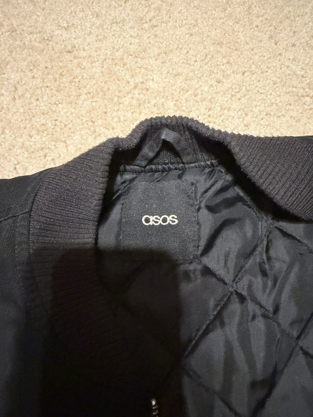 Other ASOS Bomber Jacket Black Size US S / EU 44-46 / 1 - 2 Thumbnail