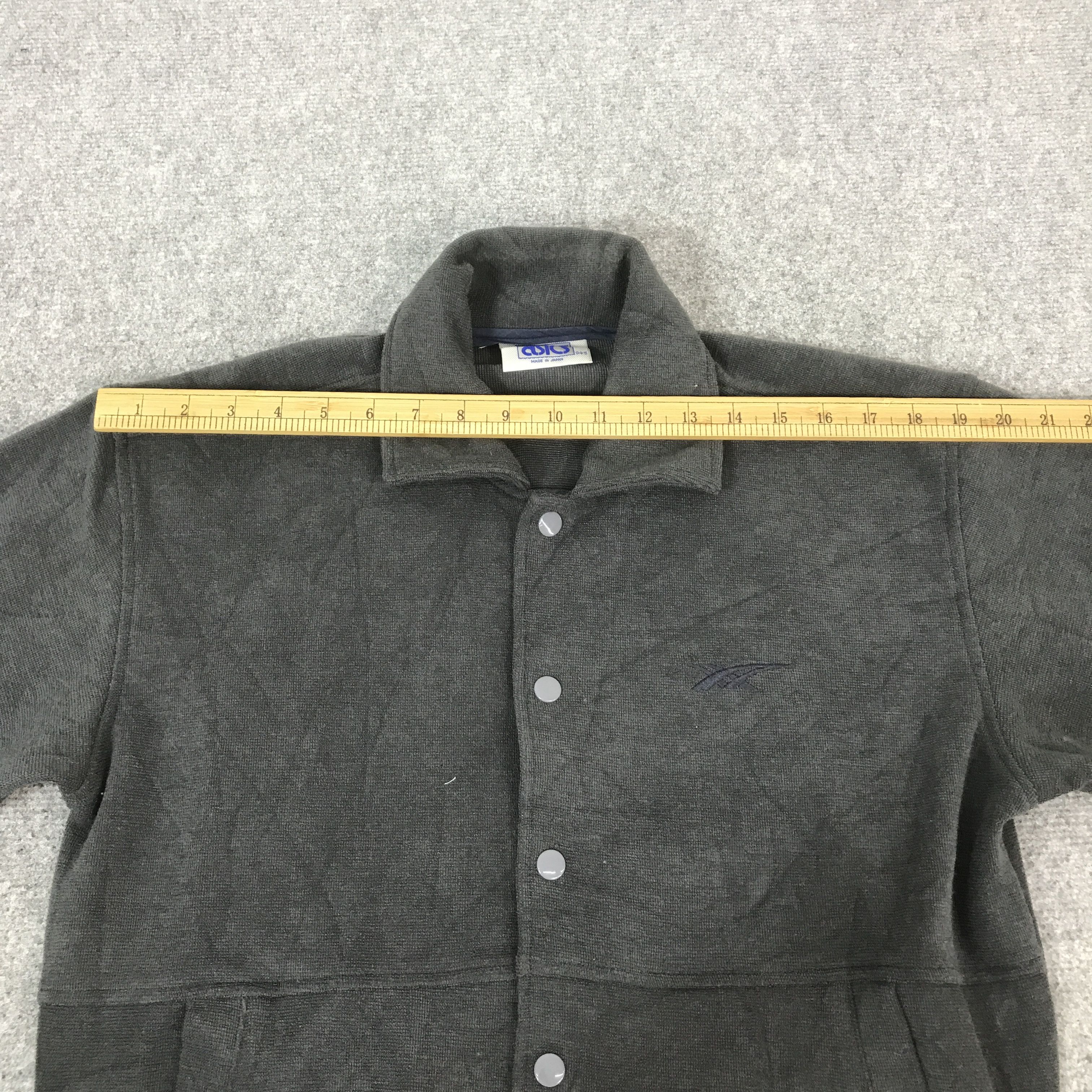 Asics Vintage asics snap Button jacket K50B25 Size US L / EU 52-54 / 3 - 5 Thumbnail