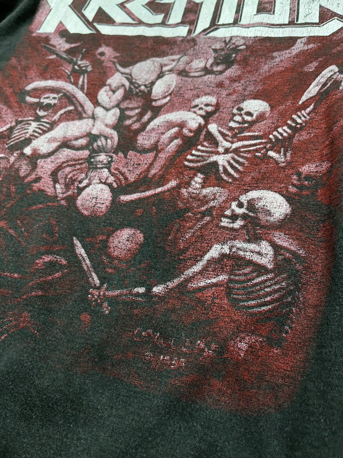 Band Tees 1995 Kreator Pleasure to Kill T-shirt Size US XL / EU 56 / 4 - 6 Thumbnail