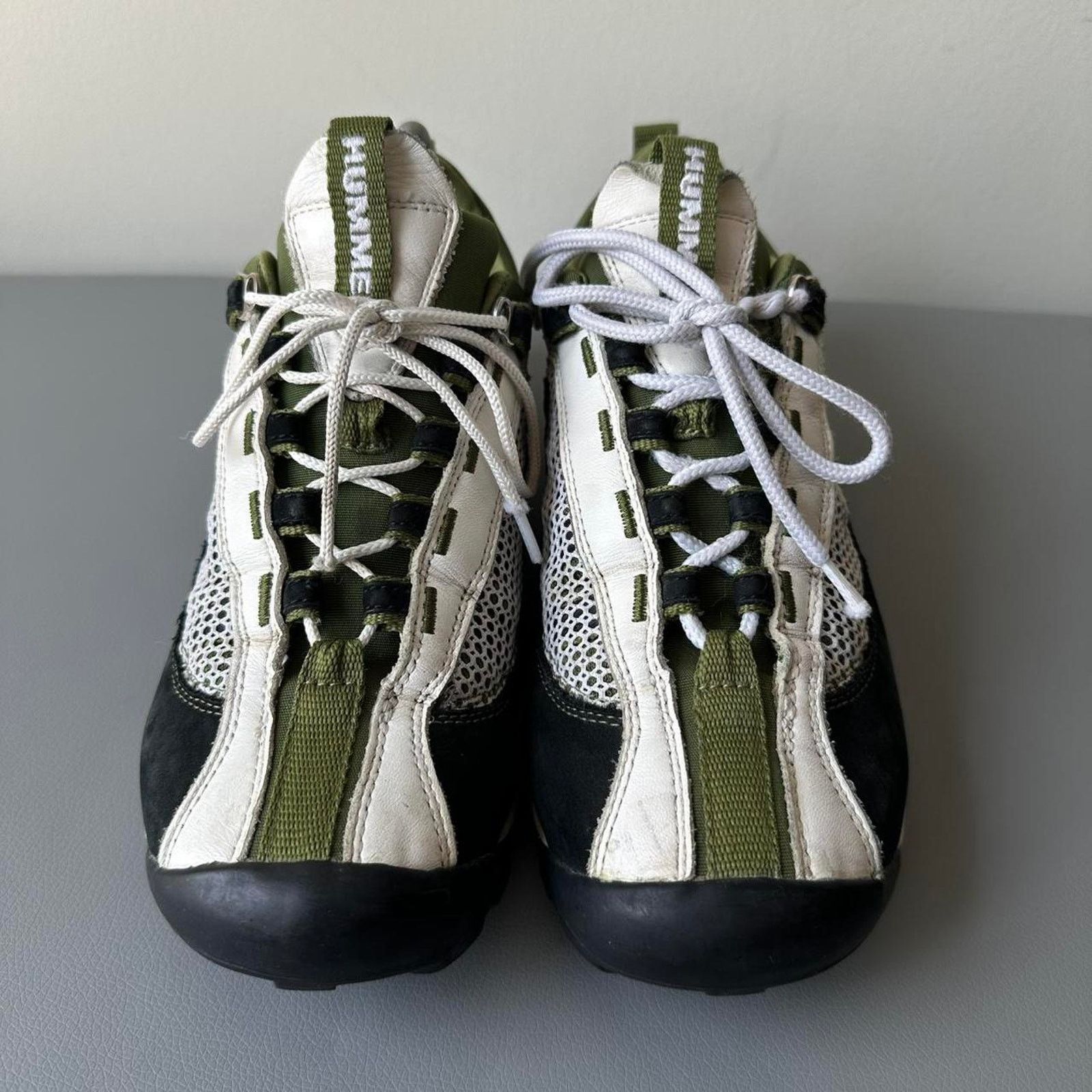 Other × Vintage Vintage Green Hummer Truck Car Low Top Sporty Sneaker Shoe Size US 8 / EU 41 - 3 Thumbnail