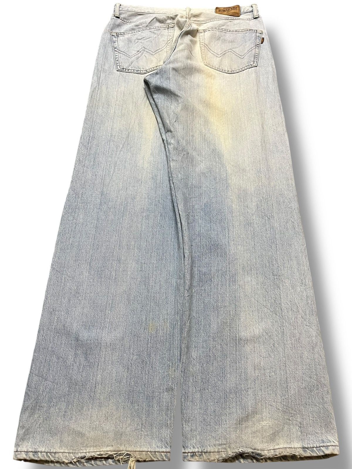 Edwin Vintage Edwin International Baggy Faded Mudwash Denim Size US 34 / EU 50 - 6 Thumbnail