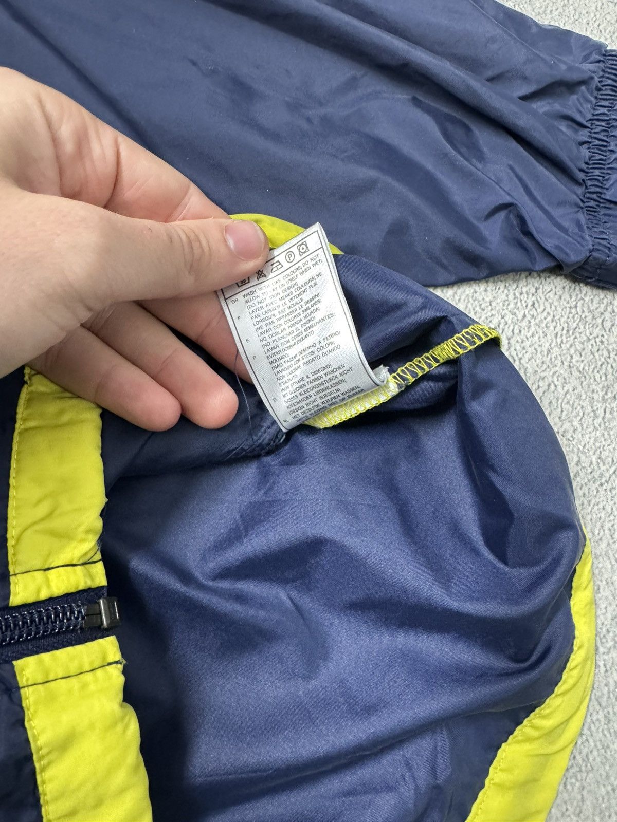 Nike 90s Nike Double Logo Vintage Y2K Oversized Nylon Jacket Size US S / EU 44-46 / 1 - 13 Thumbnail