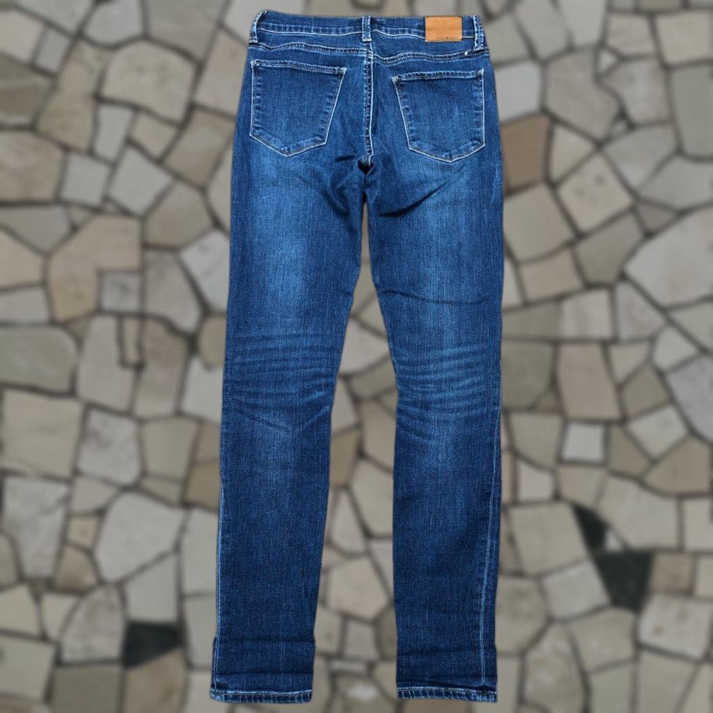 Lucky Brand Lucky Brand Brooke Legging Jeans Womens 6 29 Inseam Blue Medium Wash Skinny 5-Pocket denim stretch Casual 90s College City Size 28" / US 6 / IT 42 - 1 Thumbnail