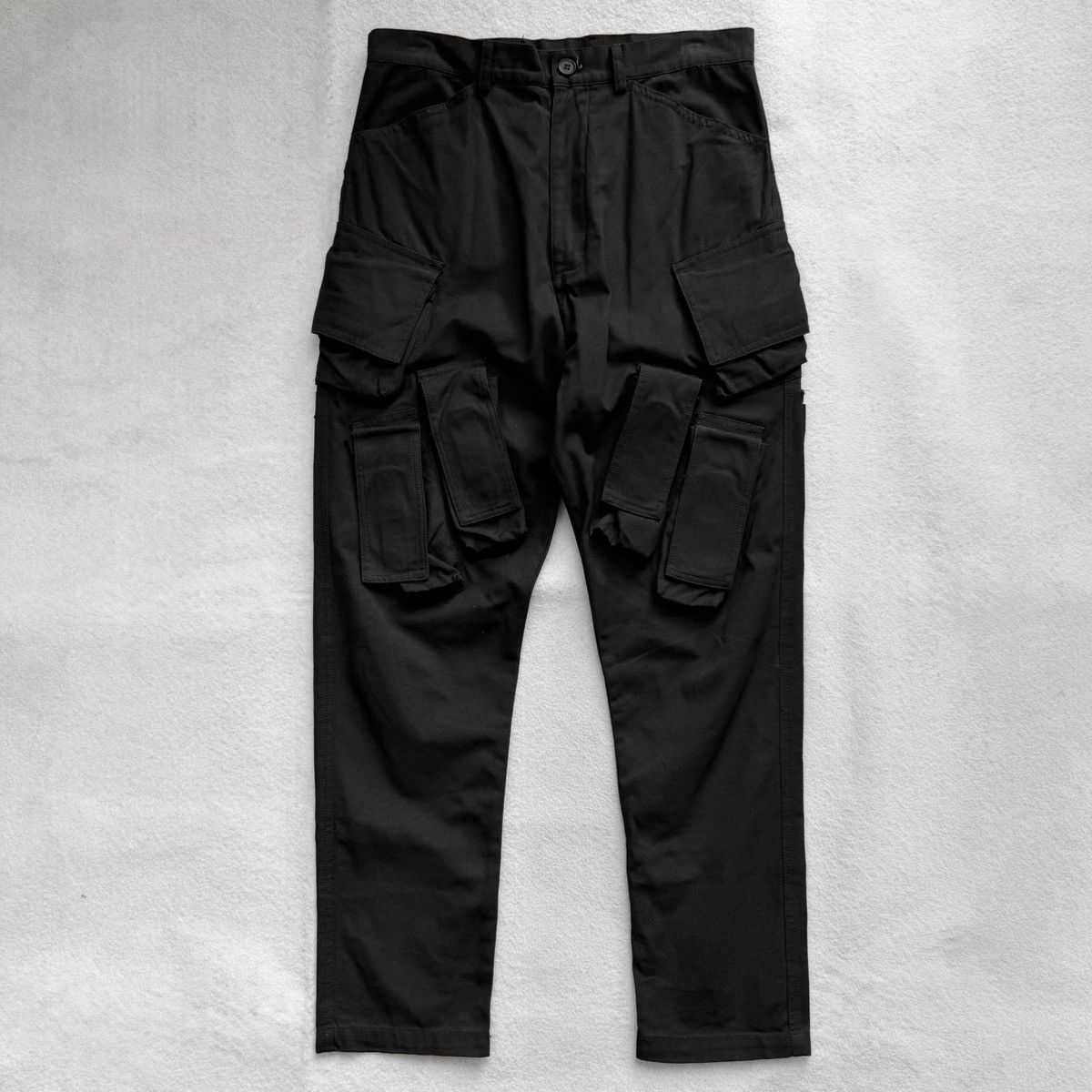 Other 2000s Chaunk DRKLAC Canvas Gasmask Cargo Pants Size US 30 / EU 46 - 1 Thumbnail