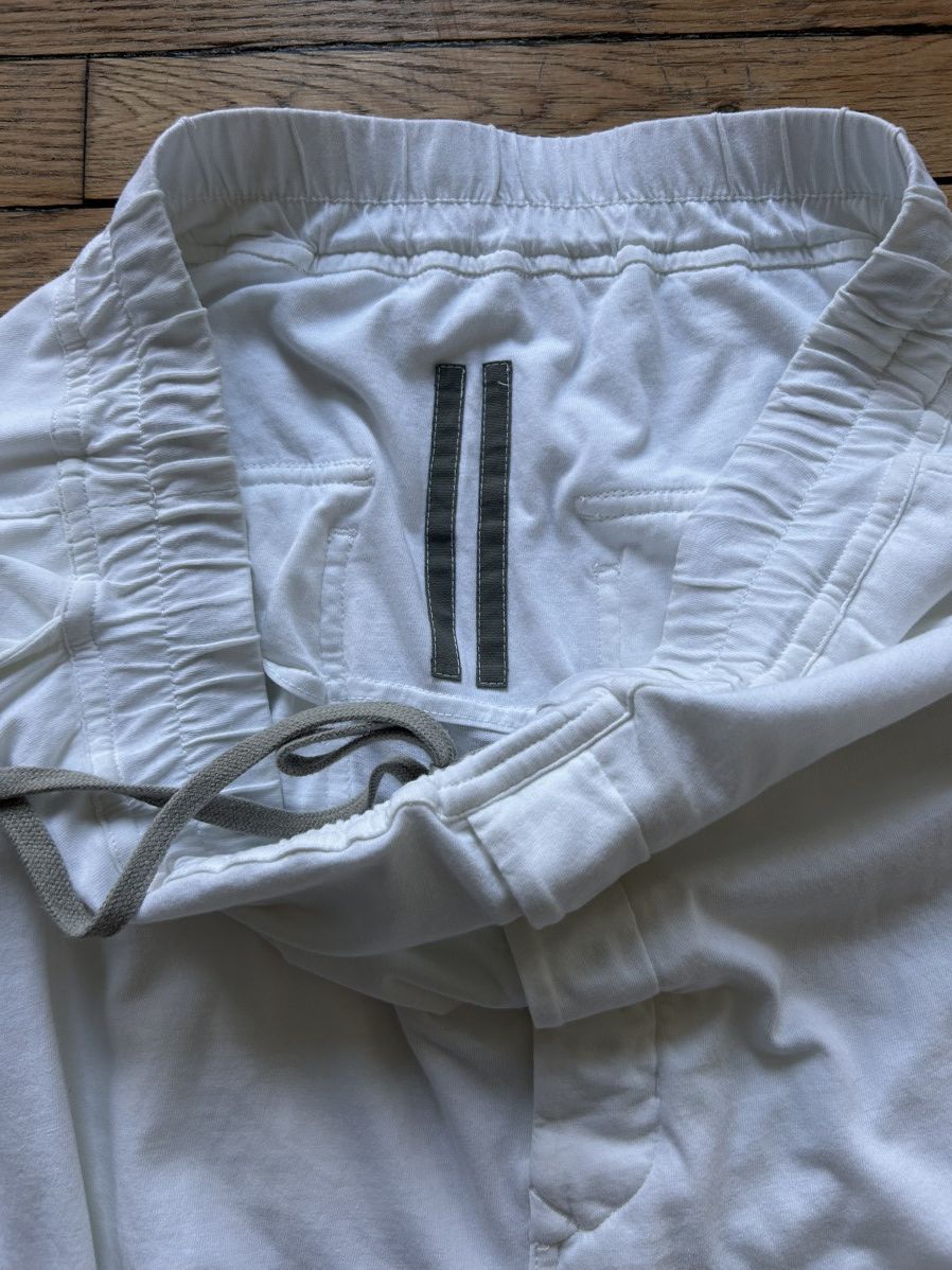 Rick Owens Rick Owen’s dropcrotch white pants Size US 30 / EU 46 - 3 Thumbnail