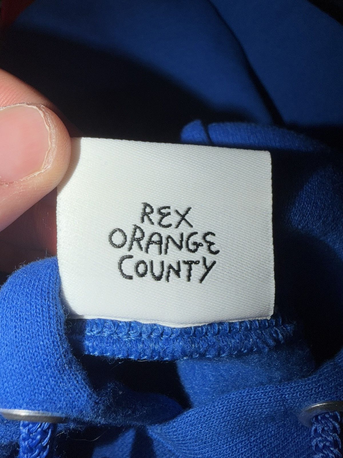 Band Tees Rex Orange County “Who Cares?” Band Tour Pullover Hoodie Size US M / EU 48-50 / 2 - 5 Thumbnail