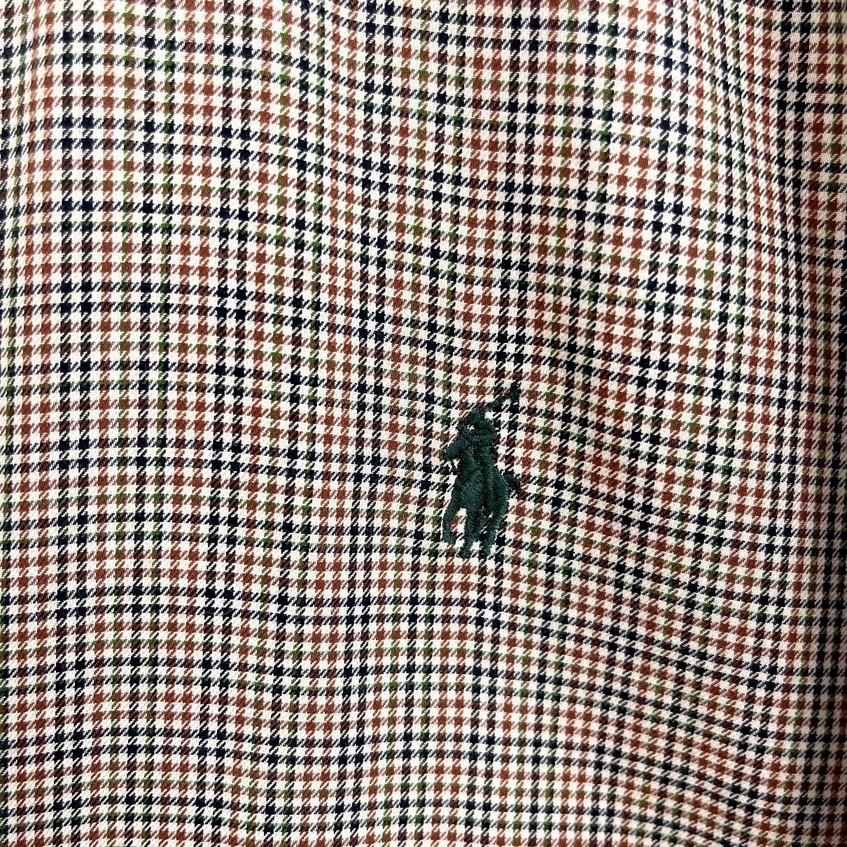 Ralph Lauren Ralph Lauren Golf Vintage Tilden Shirt Brown Plaid Mens XL Size US XL / EU 56 / 4 - 3 Thumbnail