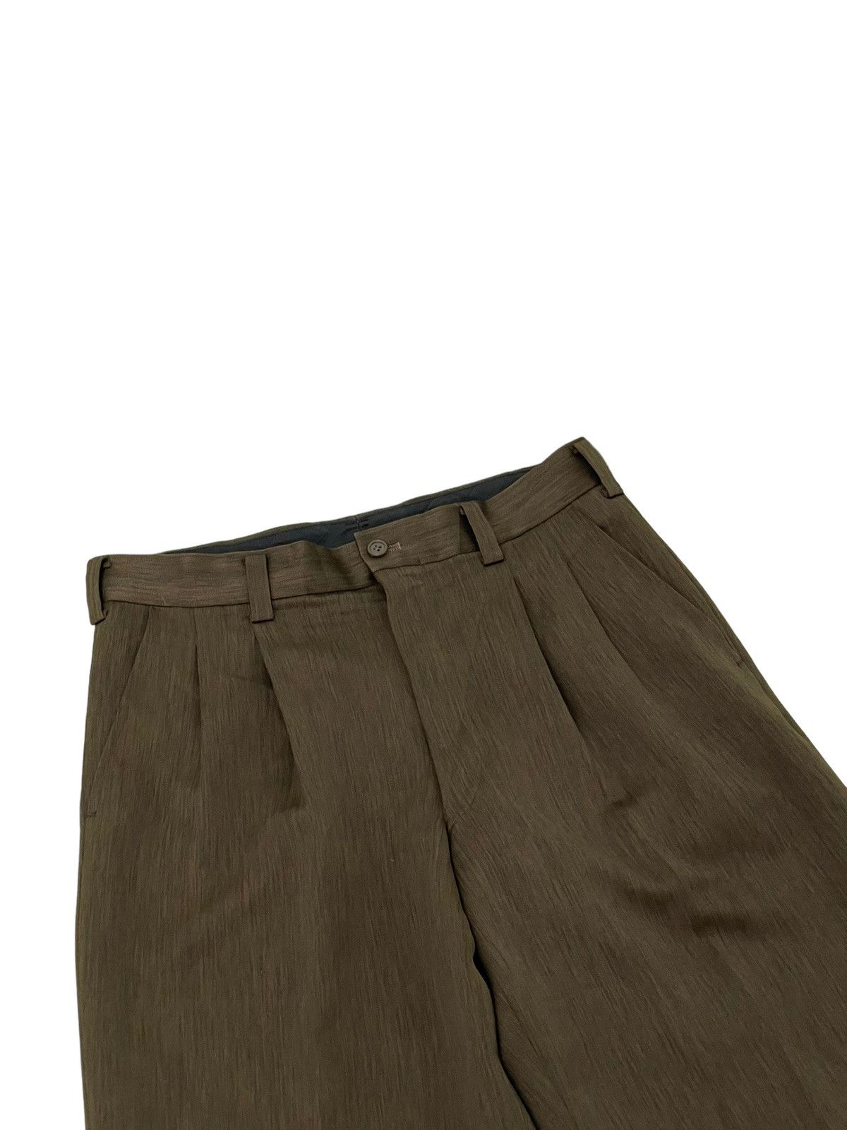 Japanese Brand Wide Baggy Tapered Vtg 90s Monsieur Bilvie Trouser 7🟦2 Size US 31 - 8 Thumbnail