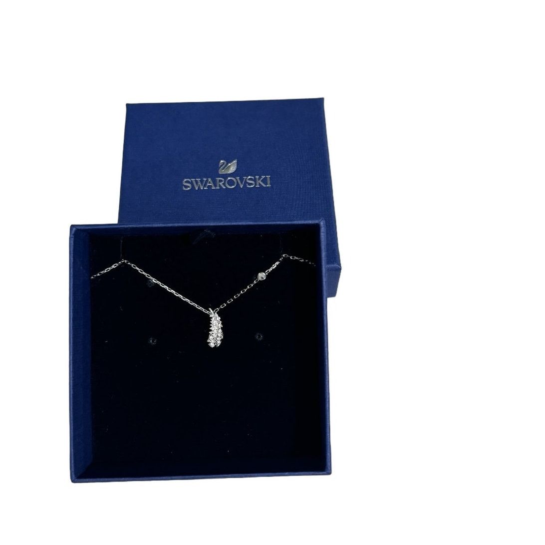 Swarovski Swarovski Crystal Naughty Mini Rhodium-Plated Necklace New Size ONE SIZE - 3 Thumbnail