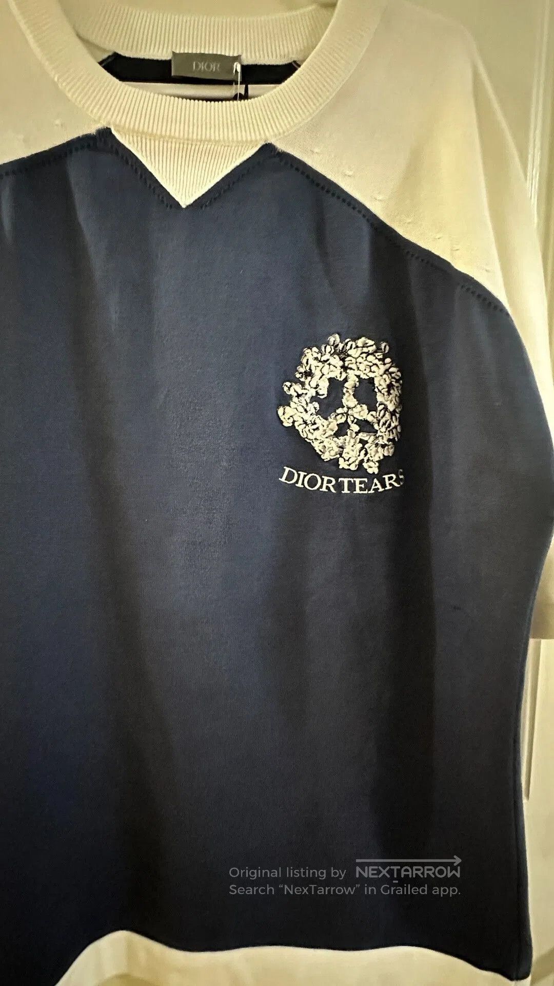 Dior Dior X Denim Tears Knit Short Sleeve Shirt. Size US L / EU 52-54 / 3 - 2 Thumbnail