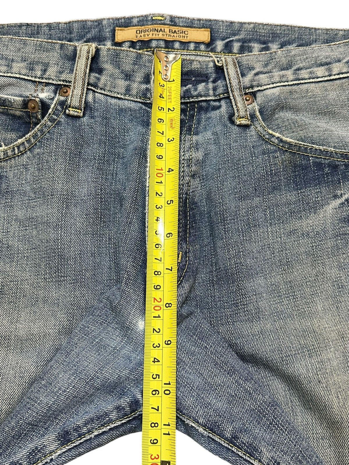 Japanese Brand Vintage Japanese Uniqlo Blue Wash Style Baggy Jeans Size US 31 - 14 Thumbnail