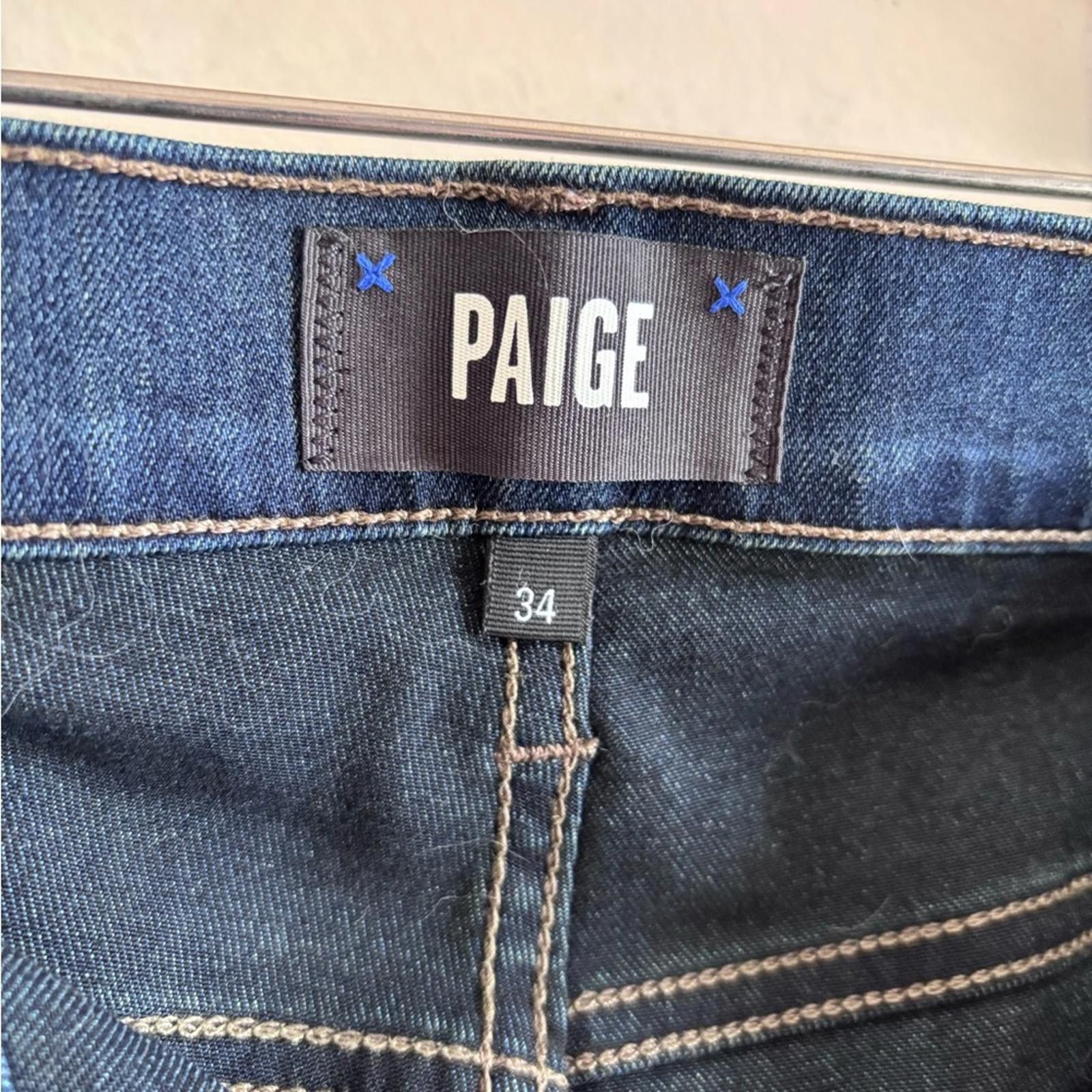 Paige PAIGE Men's Transcend Federal Slim Fit Jeans, size 36x34 Size US 36 / EU 52 - 3 Thumbnail